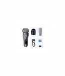 Braun 9675cc Series 9 PRO+ Clean&Charge Shaver, Grey | Braun