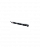 Digitus | 1U Aluminum PDU, rackmountable, 7x safety outlet 16A Plug, 250VAC 50/60Hz, switch, surge protection | DN-95407