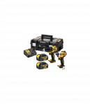 DEWALT | 18V XR Brushless Twin Kit - 2 X 4Ah | DCK2062M2T-QW
