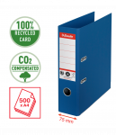 Segtuvas ESSELTE No1 CO2 Neutral, A4, kartoninis, 75 mm, mėlyna
