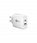Goobay | USB-C PD Dual Fast Charger (45 W) | 65412 | N/A