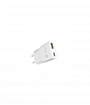 Natec Ribera USB Charger Gan Slim USB 1X USB-A + 1X USB-C 20W | NUC-2376