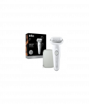 Braun Epilator | Silk-&eacute;pil 9 SES9-000 | Operating time (max) 50 min | Number of power levels 2 | Wet & Dry | White/Silver