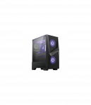 MSI MAG FORGE 100M PC Case, Mid-Tower, USB 3.2, Black | MSI | MAG FORGE 100M | Black | ATX