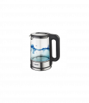 Mesko | Kettle | MS 1301b | Electric | 1850 W | 1.7 L | Glass/Stainless steel | 360&deg; rotational base | Black