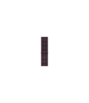 Apple 46mm Sport Loop | 145-220 mm | 100% recycled spandex, 100% recycled polyester, 80% recycled nylon | Burgundy plaid