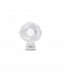 Adler Rechargeable fan with clip | AD 7335 | Table Fan | 6 W | Diameter 12.7 cm | Number of speeds 3 | Oscillation | White