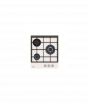 Simfer | Hob | H4.305.HGSBB | Gas on glass | Number of burners/cooking zones 3 | Rotary knobs | White