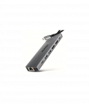 AXAGON USB-C 5Gbps DUAL 4K DISPLAY 7in1 Hub | HMC-7HX2