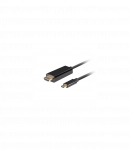 Lanberg USB-C to HDMI Cable, 3 m 4K/60Hz, Black | Lanberg | USB-C to HDMI Cable | CA-CMHD-10CU-0030-BK | 3 m