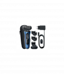Braun | Shaver | 61-B1500s | Operating time (max) 50 min | Wet & Dry | Blue/Black