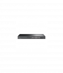 TP-LINK | SG2218P | JetStream 18-Port Gigabit Smart Switch with 16-Port PoE+ | Rack-mountable | Managed