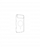 Fixed Back cover | Apple | iPhone Air | TPU/PC | Transparent | MagSafe