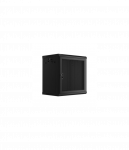 Lanberg | Rack cabinet 19" wall-mount 12U/600x450 with perforated door (flat pack) | WF01-6412-23B | Black