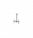 Digitus Ceiling mount | DA-90421 | Height, tilt, swivel, rotation | 37-70 " | Maximum weight (capacity) 50 kg | Black