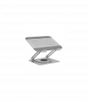 Raidsonic Laptop stands IB-NH300-R | Ergonomic positioning, Rotatable design | 17 " | Silver