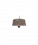SUNRED | Heater | ARTIX M-HO BROWN, Corda Bright Hanging | Infrared | 1800 W | Brown | IP24
