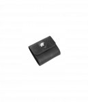Fixed | Classic Wallet for AirTag | Apple | Genuine cowhide | Black | Dimensions of the wallet : 11 x 11.5 cm Closing of the wal