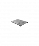 Lanberg 19" fixed shelf 1U/483x700mm, max load capacity up to 15kg | AK-1010-B | Black