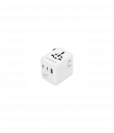 Gembird Universal travel power adapter | TPA-1A2C20-01-W | 20 W | Travel Adapter