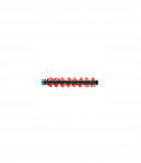 Bissell | Area rug and carpet brush roll | No ml | 1 pc(s) | Red/Black