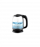 Mesko | Kettle | MS 1302b | Electric | 2200 W | 1.7 L | Glass | 360&deg; rotational base | Black