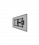 Neomounts Wall mount | WL40S-850BL16 TV mount wall | Full motion, Tilt, Swivel | 40-70 " | Maximum weight (capacity) 45 kg | Bla