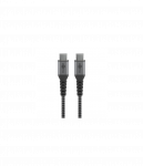 Goobay | USB-C  to USB-C  Textile Cable with Metal Plugs | 49302 | USB-C to USB-C USB-C male | USB-C male