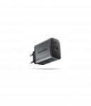 AXAGON Wall charger 67W, 2x port (USB-A + USB-C) PD3.0/PPS/QC4+/SFC 2.0/Apple | ACU-PQ67