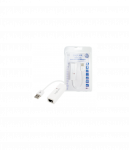 Logilink | Fast Ethernet USB 2.0 to RJ45 Adapter: | 0.115 m | White | USB-A to RJ45