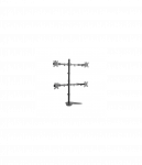 Logilink BP0046 Quad Monitor Desk Stand 13"-32'' | Logilink | Desk Mount | BP0046 | 13-32 " | Maximum weight (capacity) Carrying