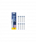 Oral-B | Replaceable toothbrush heads | EB60X-8 Sensitive Clean Pro | Heads | For adults | Number of brush heads included 8 | Wh