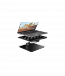 AXAGON STND-LQB stand for notebooks and tablets | Adjustable Height, Angle | 10-17.3 " | Maximum weight (capacity) 5 kg | Black