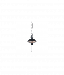 SUNRED | Heater | RSH16, Indus Bright Hanging | Infrared | 2100 W | Black | IP24