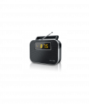Muse | M-081R | Alarm function | 2-band PLL portable radio | Black