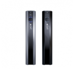 Enelion Vertica įkrovimo stotelė su integruotais 2x Type 2 įkrovimo lizdais , Wifi/LAN/4G/OCPP, JUODA/SIDABRNĖ