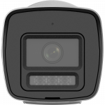 HiLook bullet IPC-B180HAP-LUF/SL F2.8 (balta, 8 MP, 30 m IR, 30 m LED, Audio Alarm)