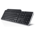 Dell Klaviatūra : Russian (QWERTY) Dell KB-522 su laidu Business Multimedia Klaviatūra su USB jungtimi Juodas