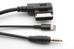 IPhone6-MB 3,5 MMI įėjimo adapteris magnetolai MB 2m