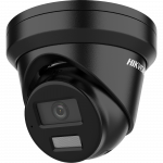 Hikvision dome DS-2CD2346G2H-IU F2.8 (juoda, 4 MP, 30 m. IR, AcuSense)