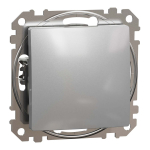 1 klavi&scaron;o perjungiklis Schneider Electric Sedna Design SDD113106 (aliuminis)