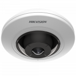 Hikvision fisheye DS-2CD2955G0-ISU (balta, 5 MP, 8 m. IR)