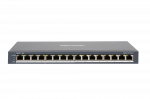 Hikvision 16 prievadų komutatorius DS-3E0516P-O