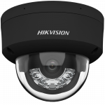 Hikvision dome DS-2CD1143G2-LIU F2.8 (juoda, 4 MP, 30 m. IR)