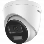 Hikvision Dome DS-2CD1363G2-LIUF/SL F2.8 (balta, 6MP, 30 m IR, 30 m LED, Hybrid Light)