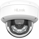 HiLook dome IPC-D120HA-LU F2.8 (balta, 2 MP, 30 m. IR, 30 m. LED, Hybrid Light)