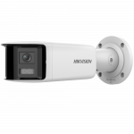 Hikvision bullet DS-2CD2T46G2P-ISU/SL(C) (balta, 4 MP, 40 m. IR, AcuSense, panoraminė 180&deg;)