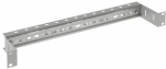 Montavimo panelė VTS0026 19'' 1U (įgilinta, su DIN bėgeliu)
