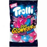Guminukai TROLLI FLAVOR BOMB (SOUR GLOWWORMS), 75g Guminukai TROLLI FLAVOR BOMB (SOUR GLOWWORMS), 75g