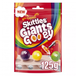 Kramtomi saldainiai SKITTLES GIANTS GOOEY, 125g Kramtomi saldainiai SKITTLES GIANTS GOOEY, 125g